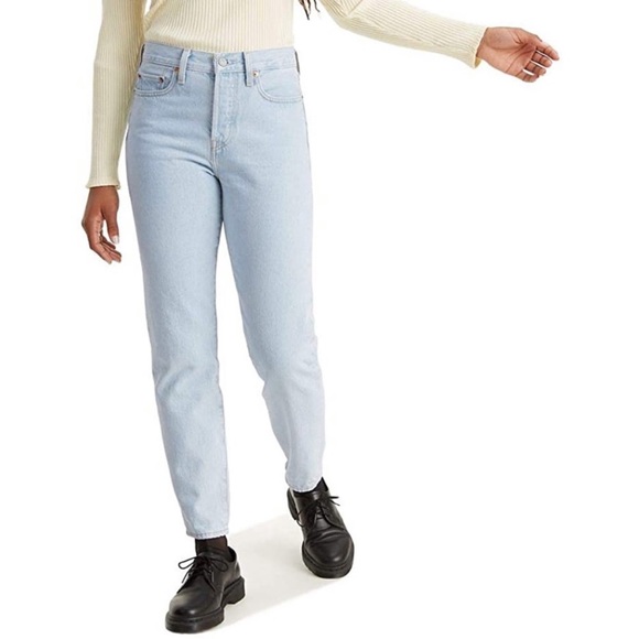 NWT Levi’s Wedgie Fit Ankle Jeans in Signal Lost - Picture 3 of 6